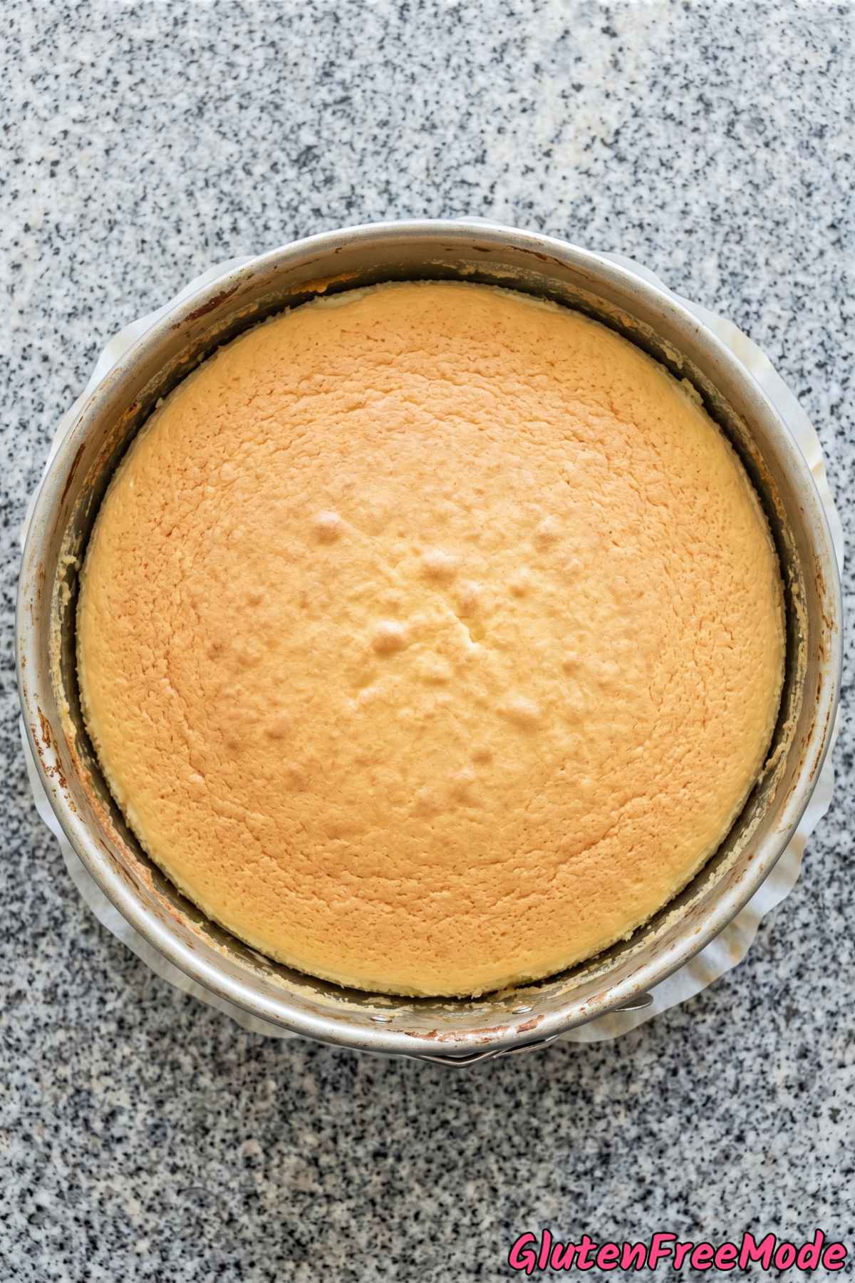 Pillowy gluten free Japanese cotton cheesecake