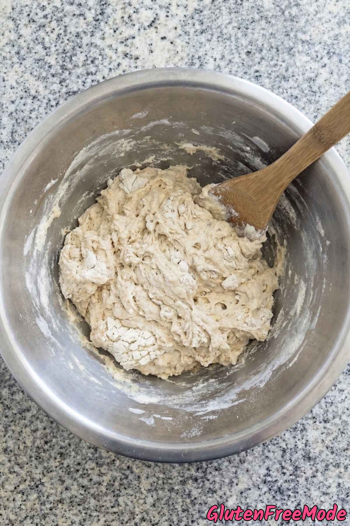 Gluten Free Kalamata Olive Bread Step 2