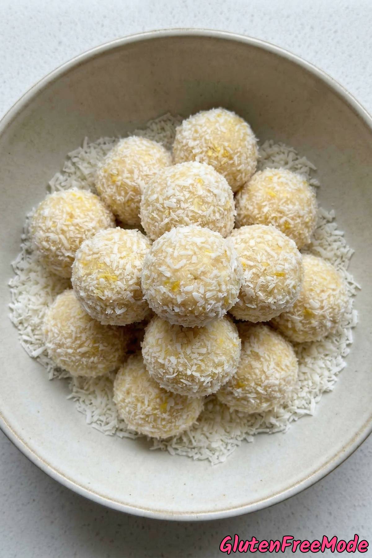 Gluten Free Lemon Coconut Bliss Balls Step 5