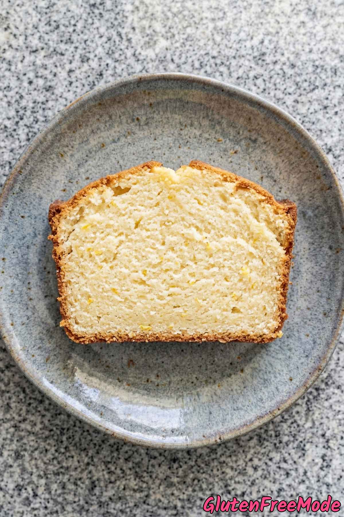 Fluffy gluten free lemon cream cheese pound cake