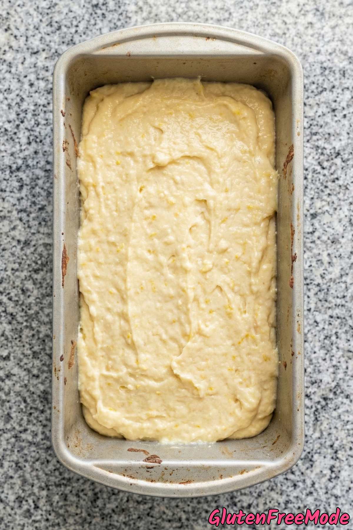 Gluten Free Lemon & Cream Cheese Pound Cake Step 6