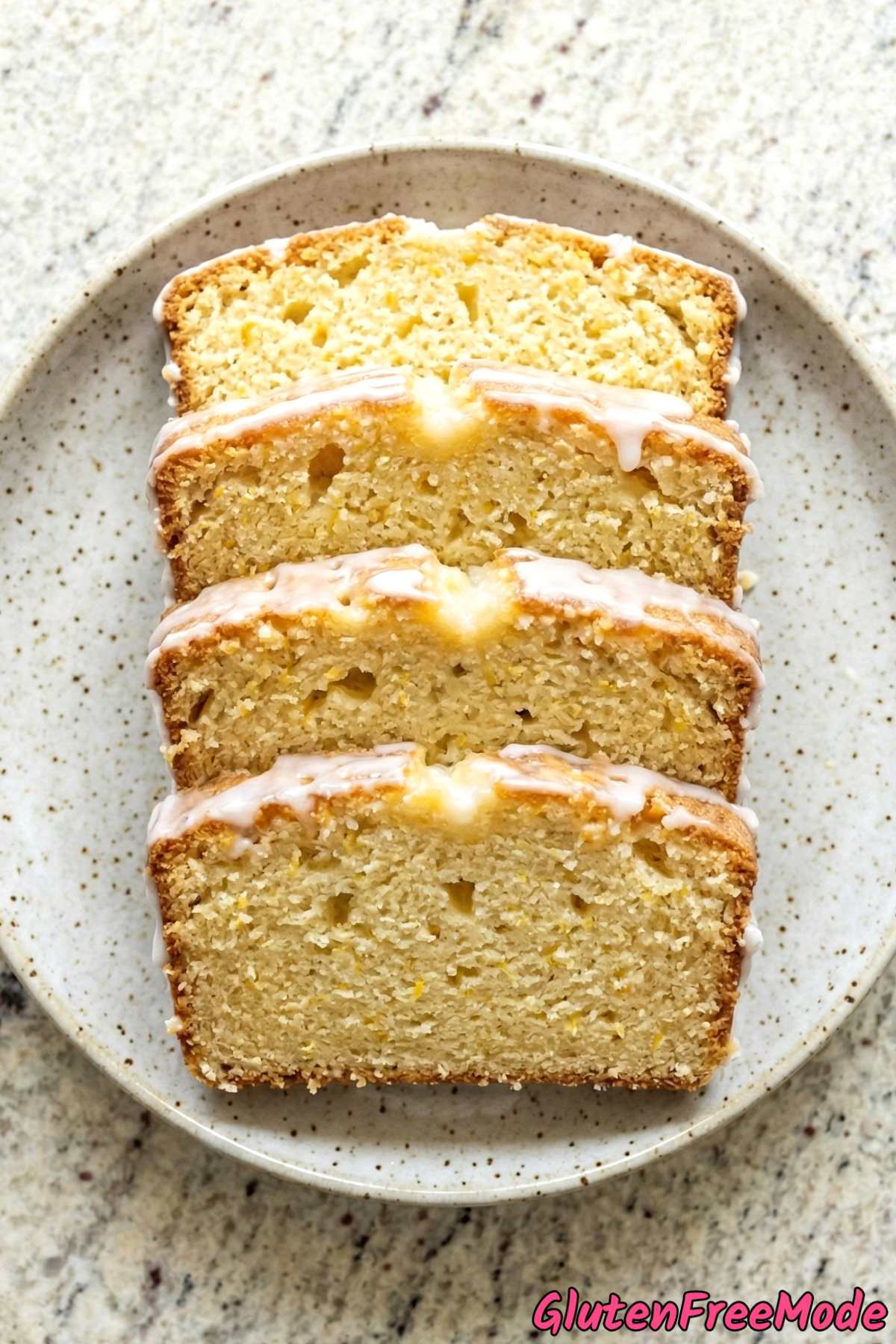 Easy gluten free lemon drizzle cake