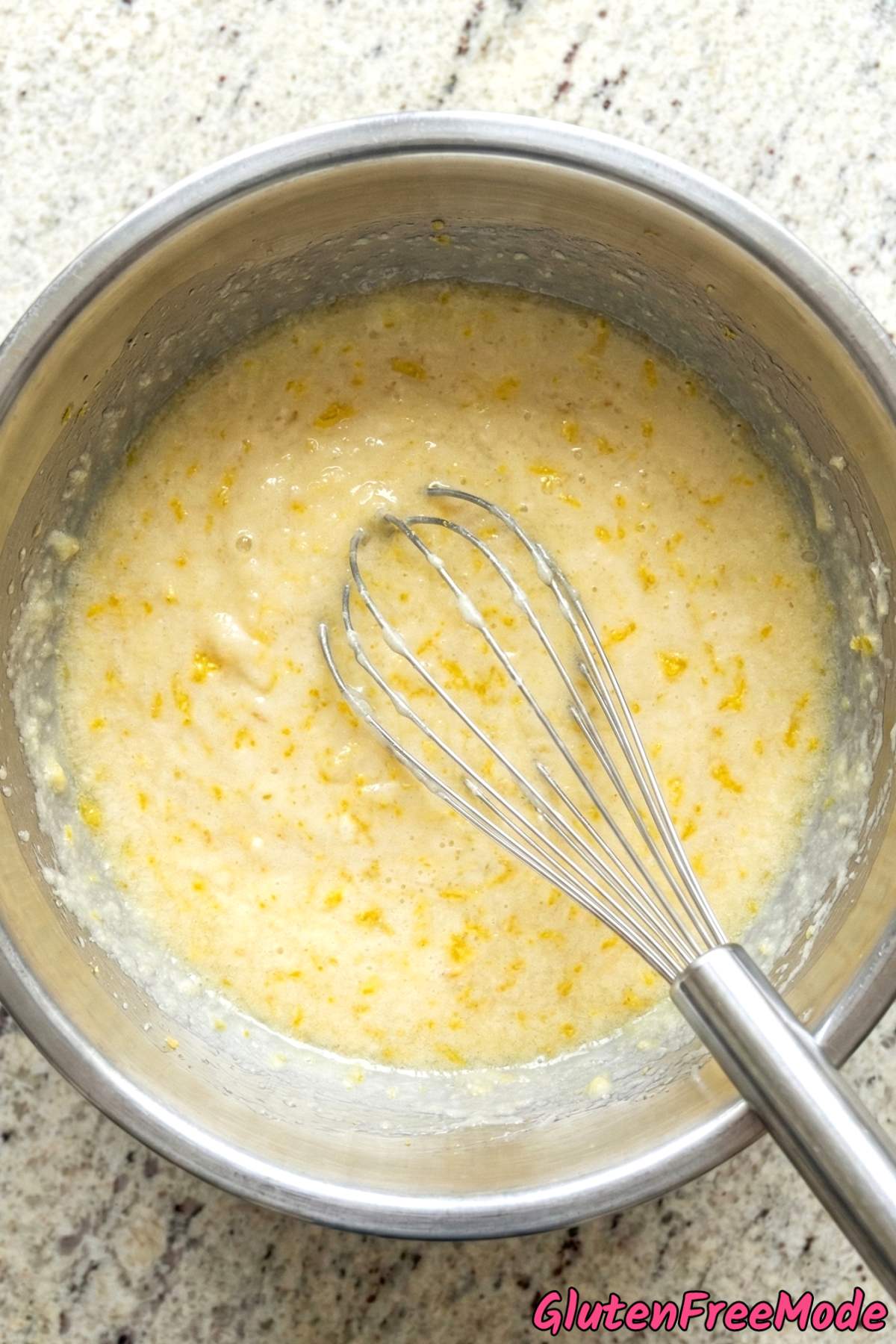 Gluten Free Lemon Drizzle Cake Step 2