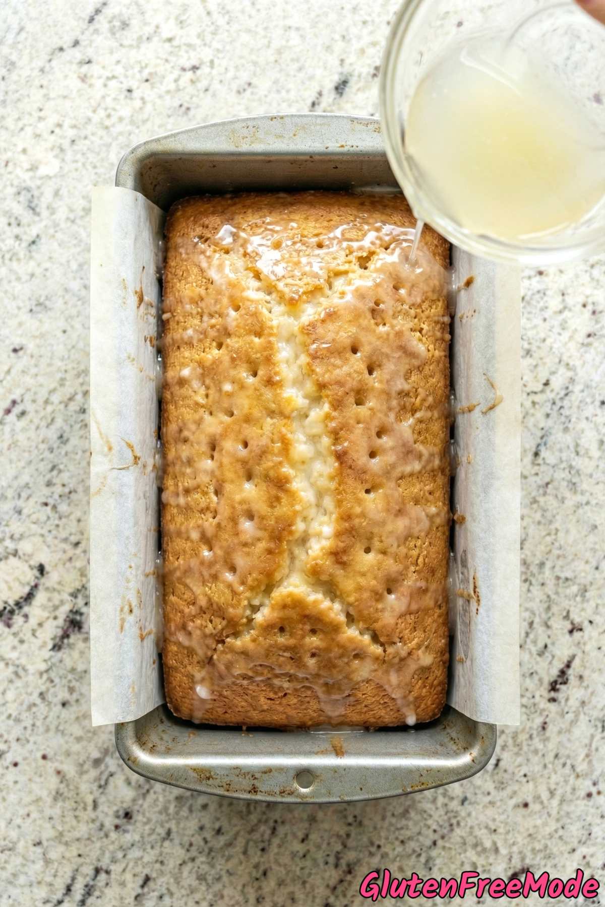 Gluten Free Lemon Drizzle Cake Step 4