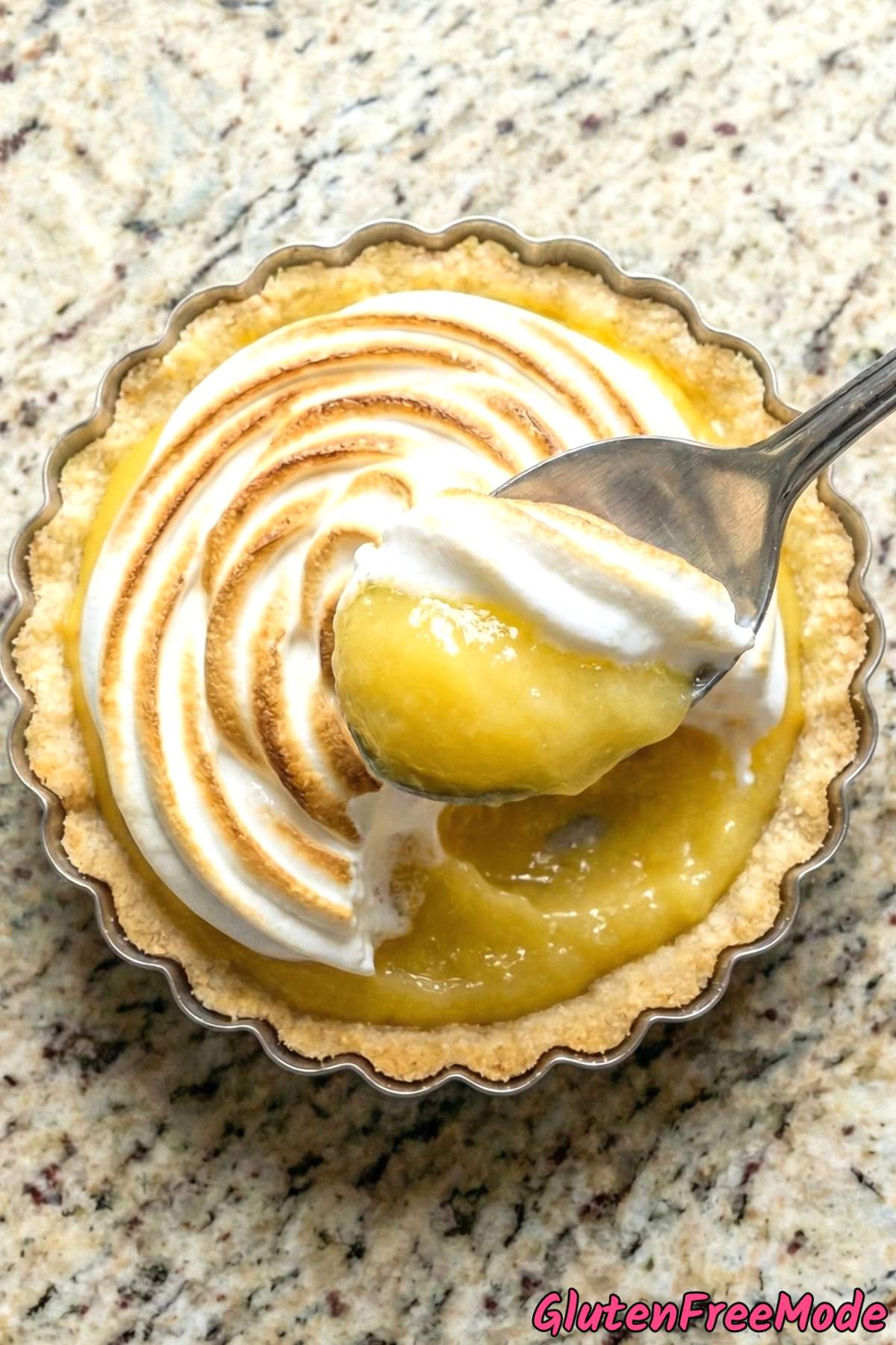 Zesty gluten free lemon meringue tartlets
