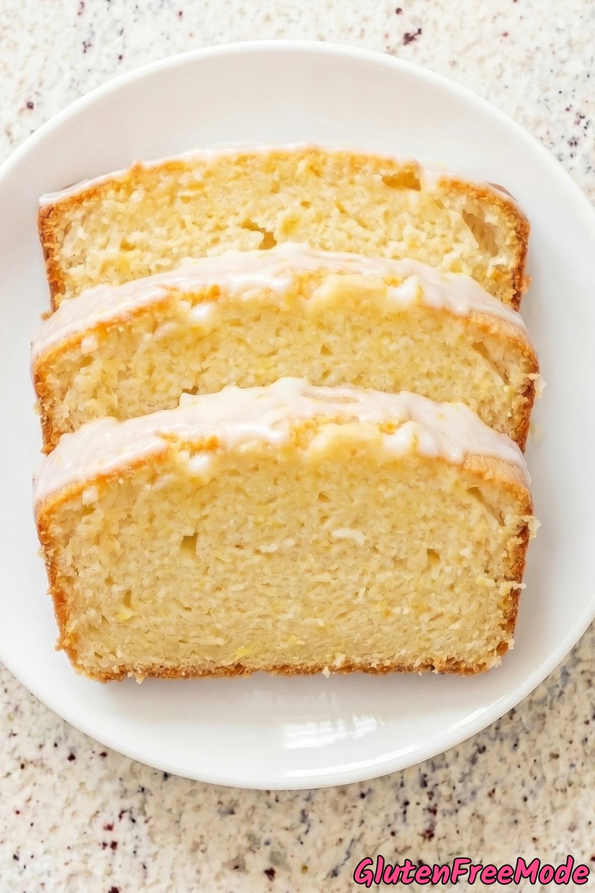 Tender gluten free lemon sugar cookie bread