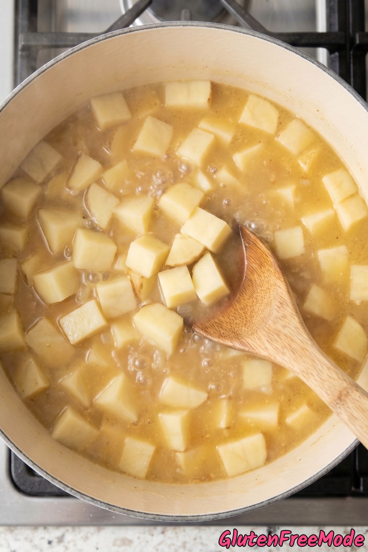 Gluten Free Loaded Potato Soup Step 4