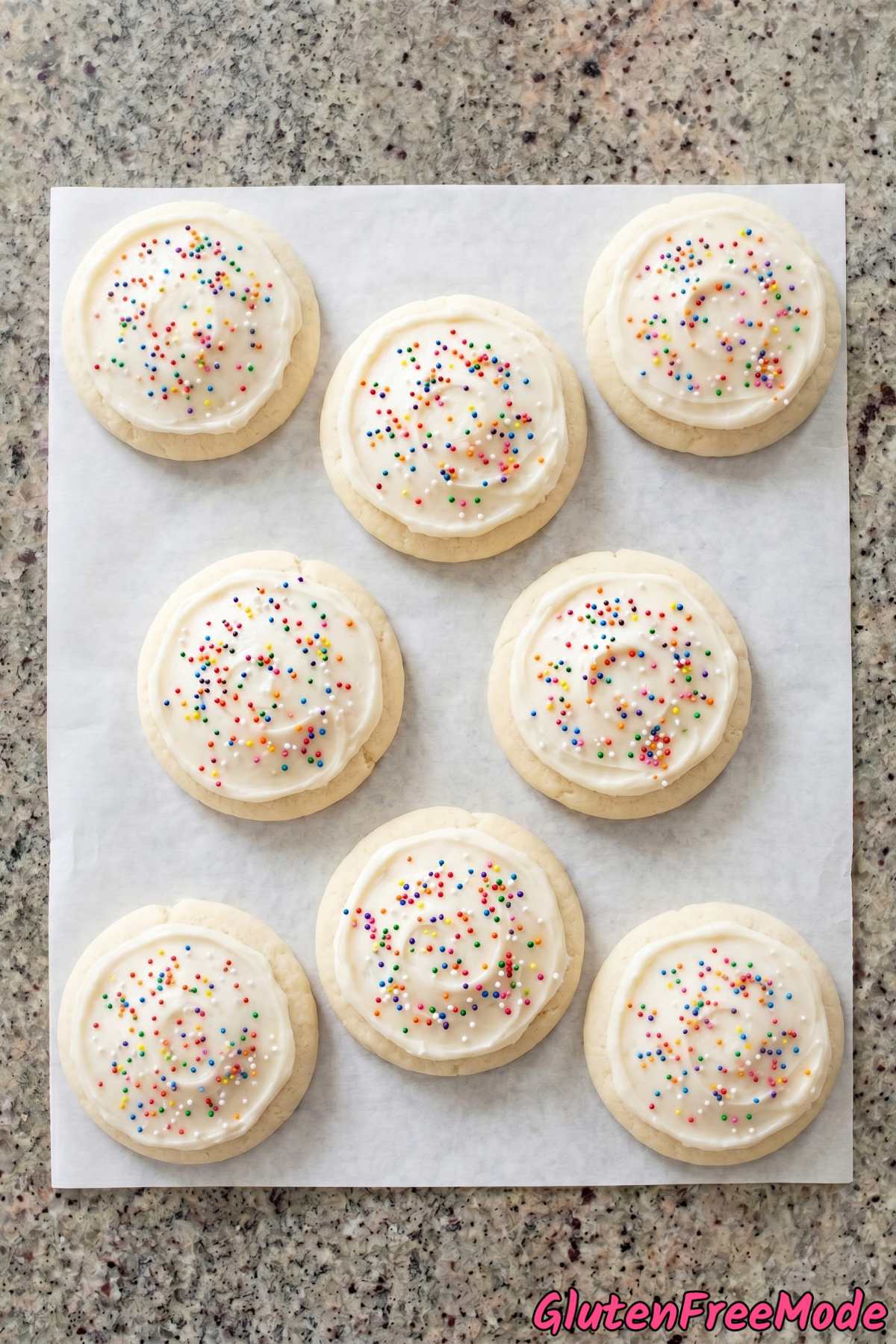 Tender gluten free lofthouse frosted cookies