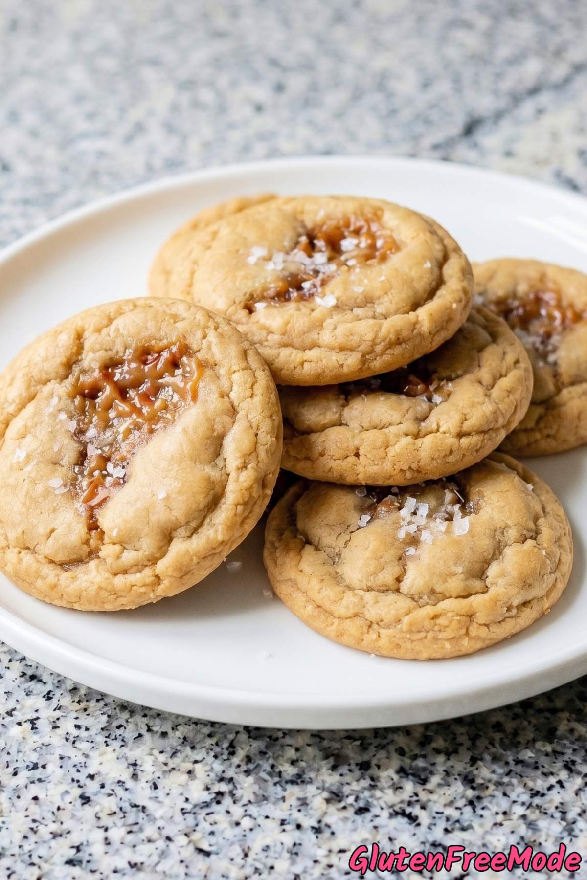 Warm maple pecan praline stuffed cookies