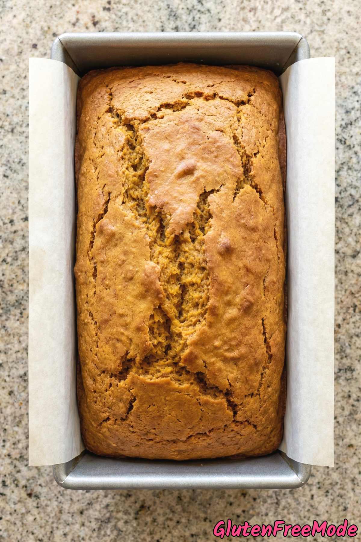 Wholesome gluten free maple pumpkin bread