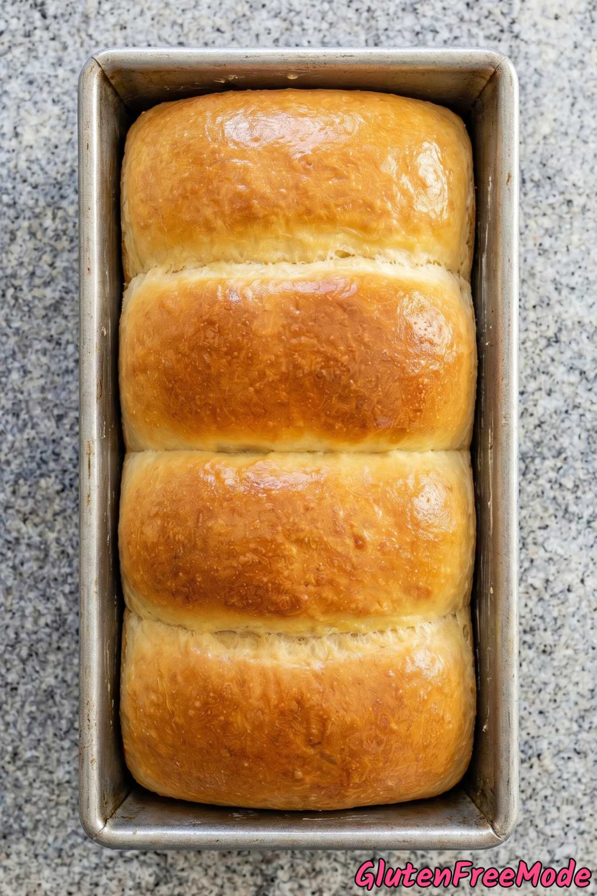 Fluffy gluten free milk bread sliced