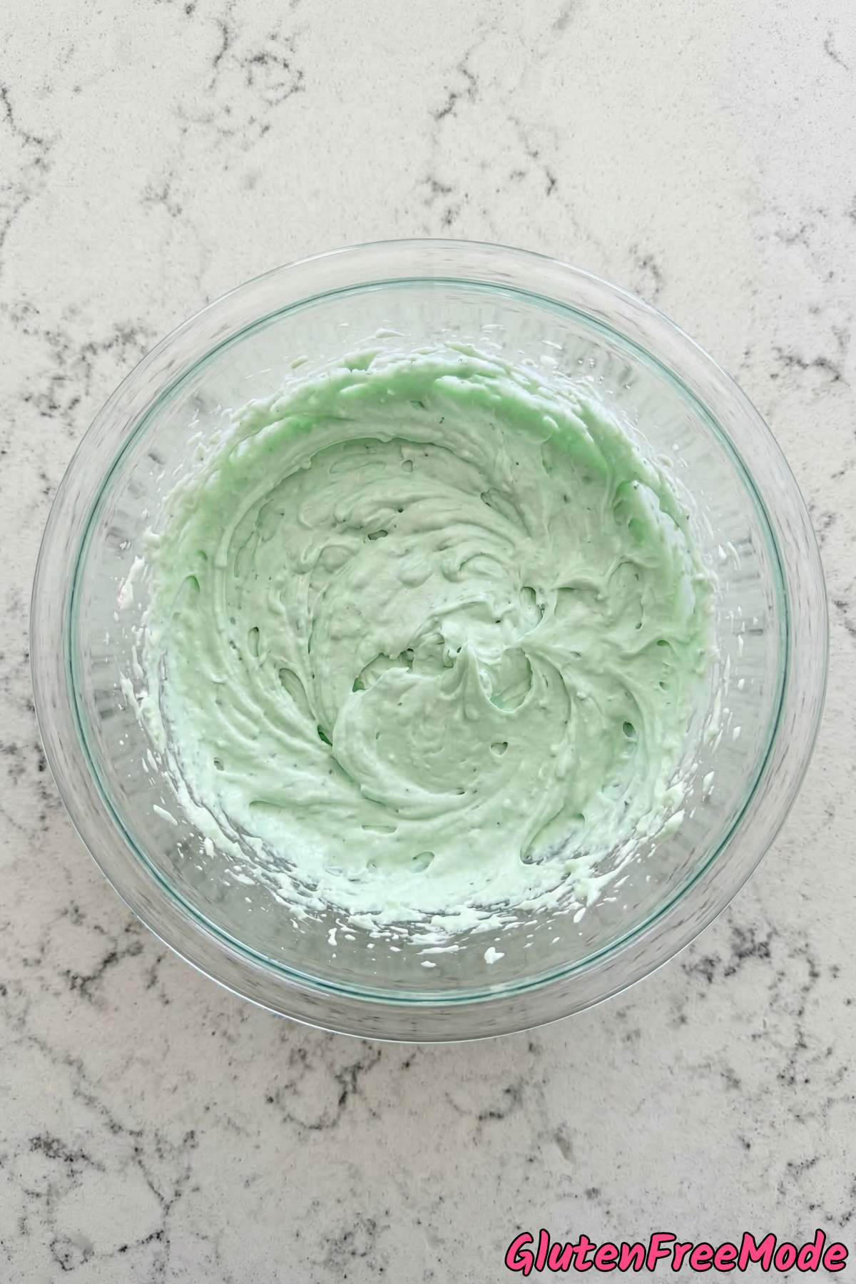 Gluten Free Mint Chocolate Chip Pie Step 2