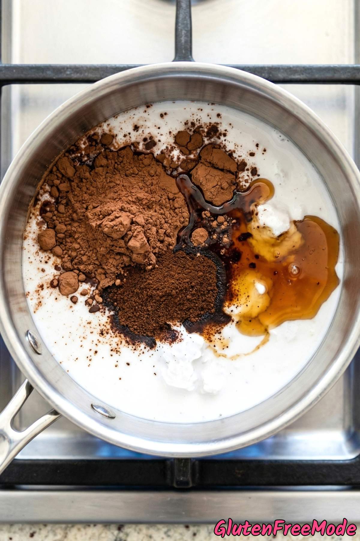 Gluten Free Mocha Fudge Pops Step 1