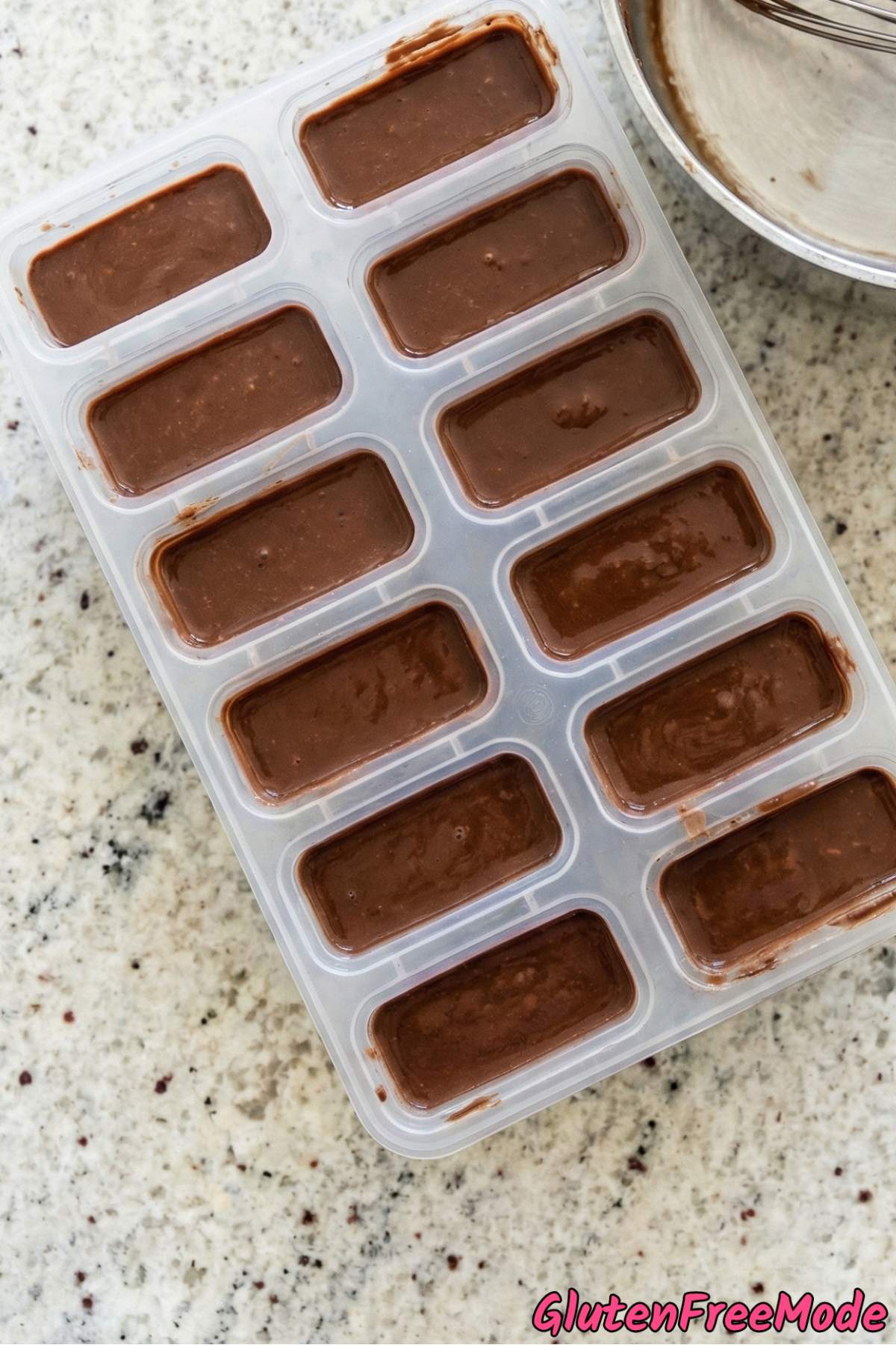 Gluten Free Mocha Fudge Pops Step 4