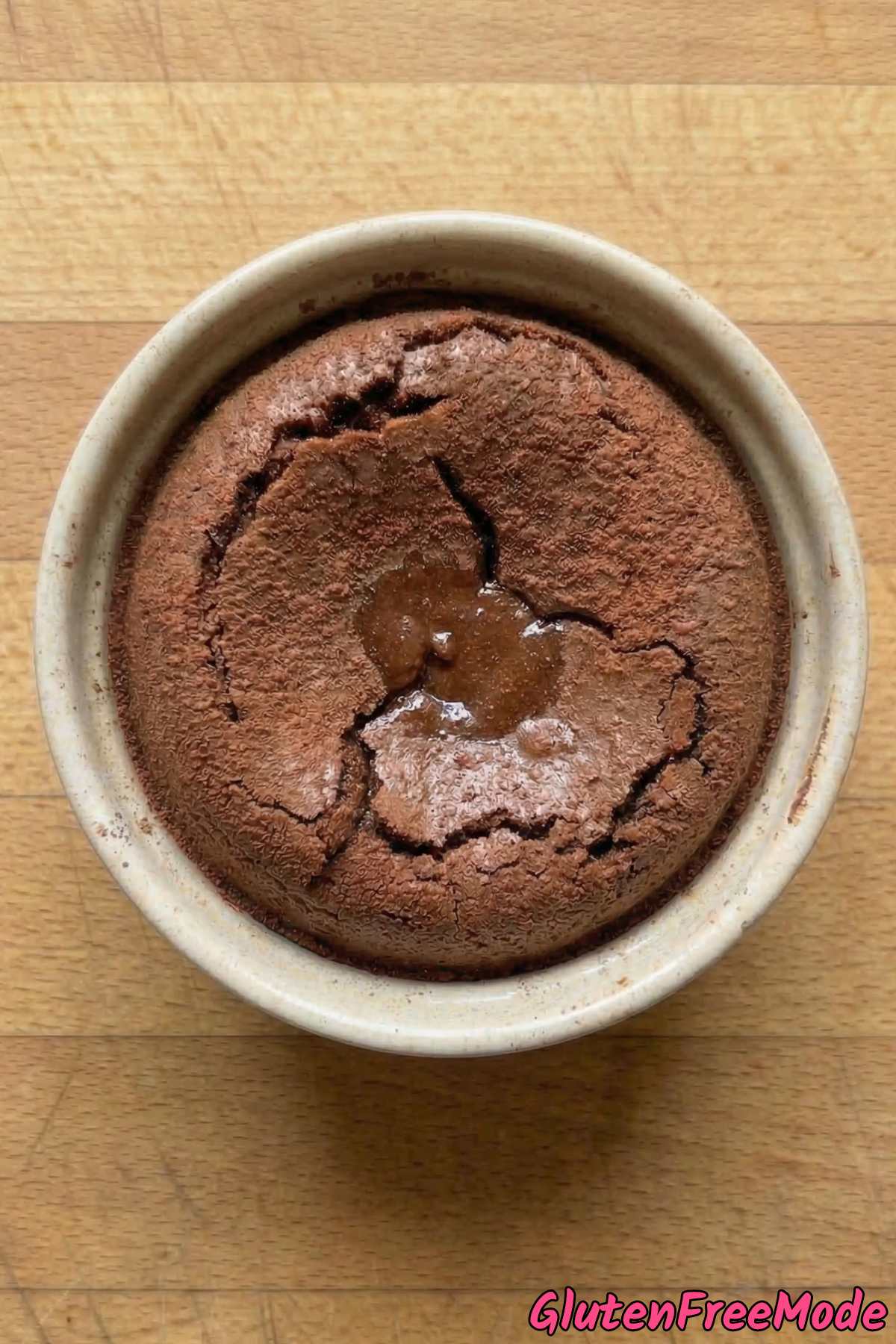 Easy gluten free molten lava cakes