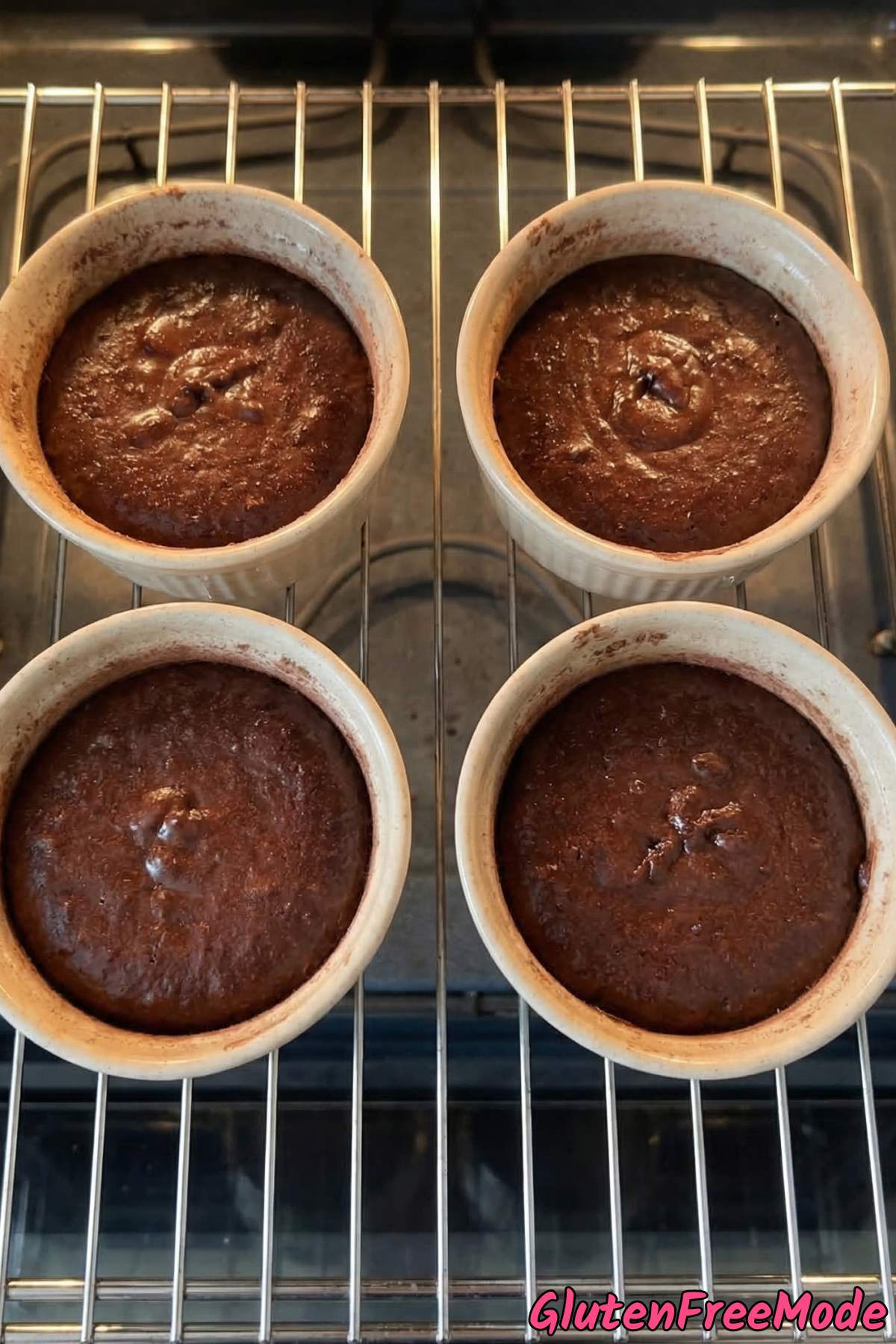 Gluten Free Molten Lava Cakes Step 5