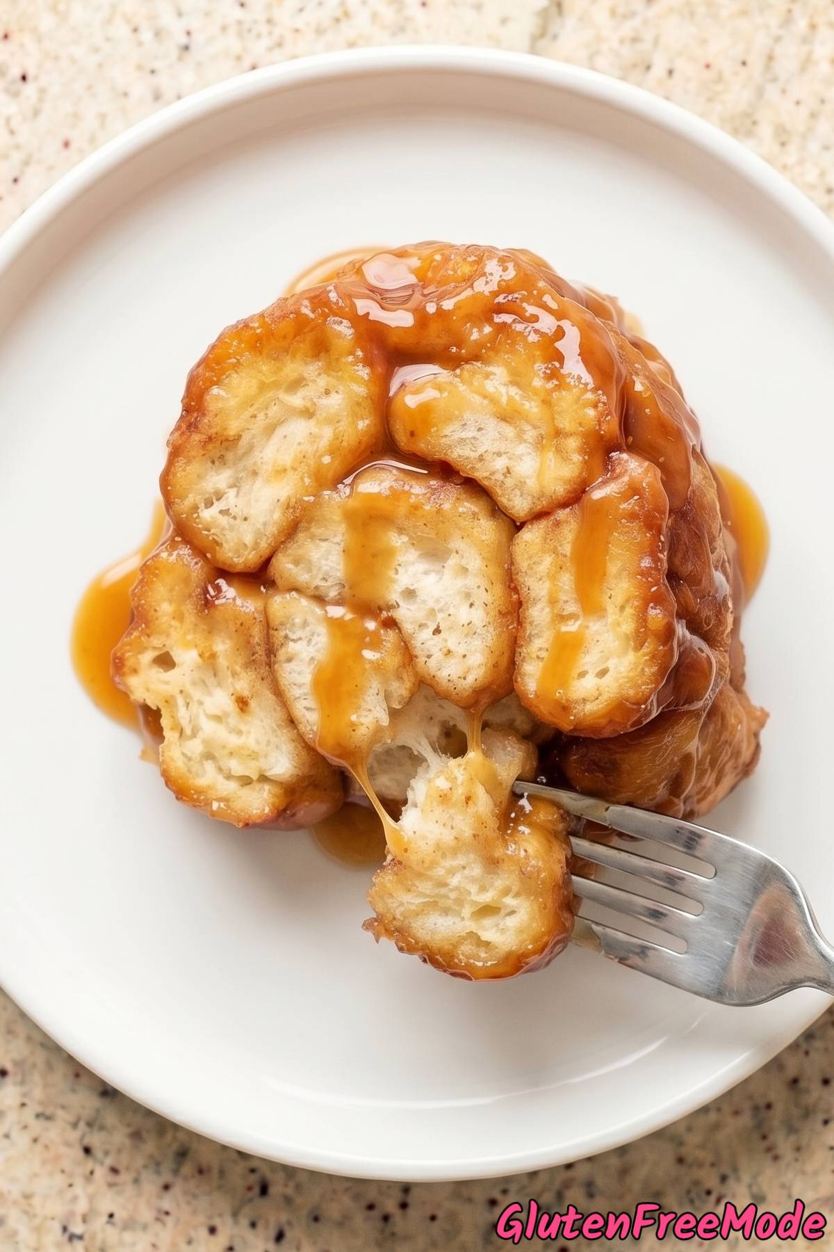 Irresistible gluten free monkey bread loaf