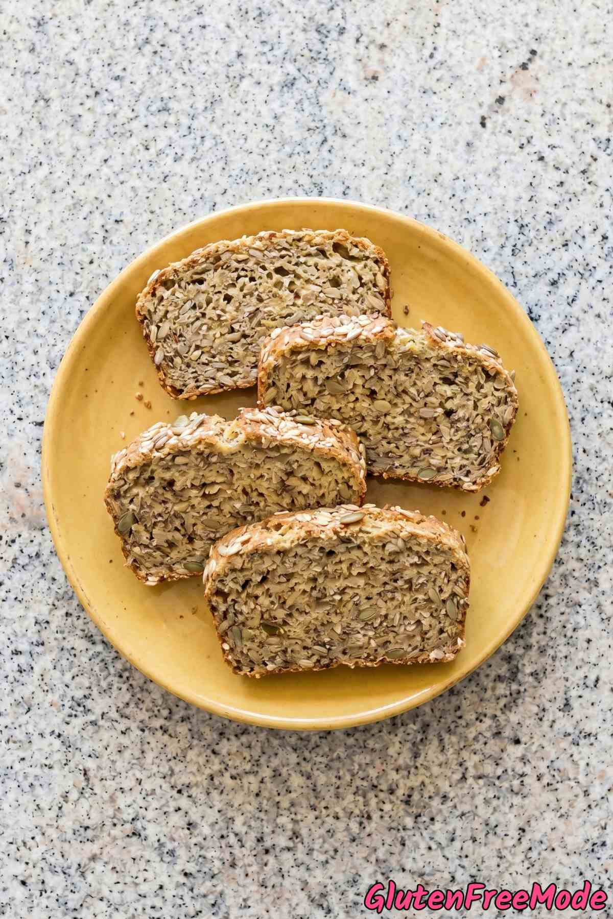 Wholesome gluten free multigrain seed bread