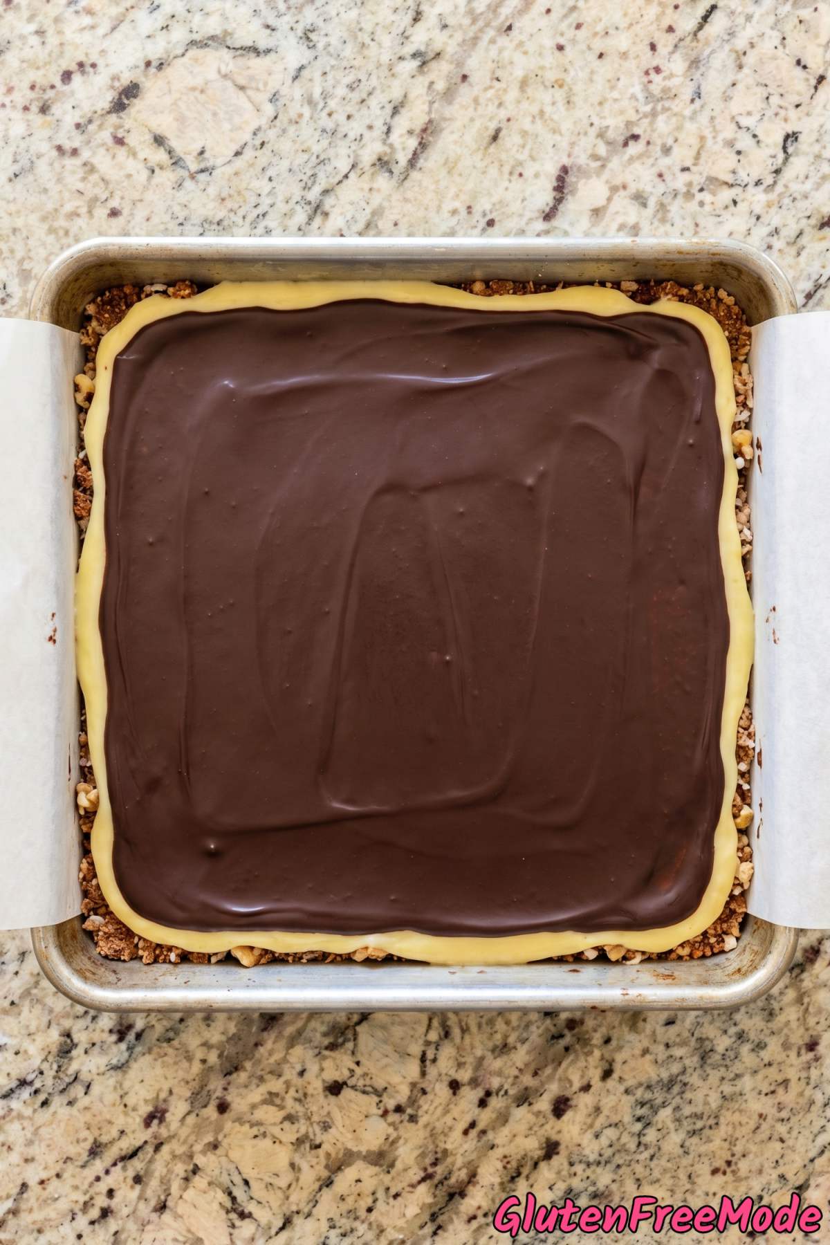 Irresistible gluten free Nanaimo bars