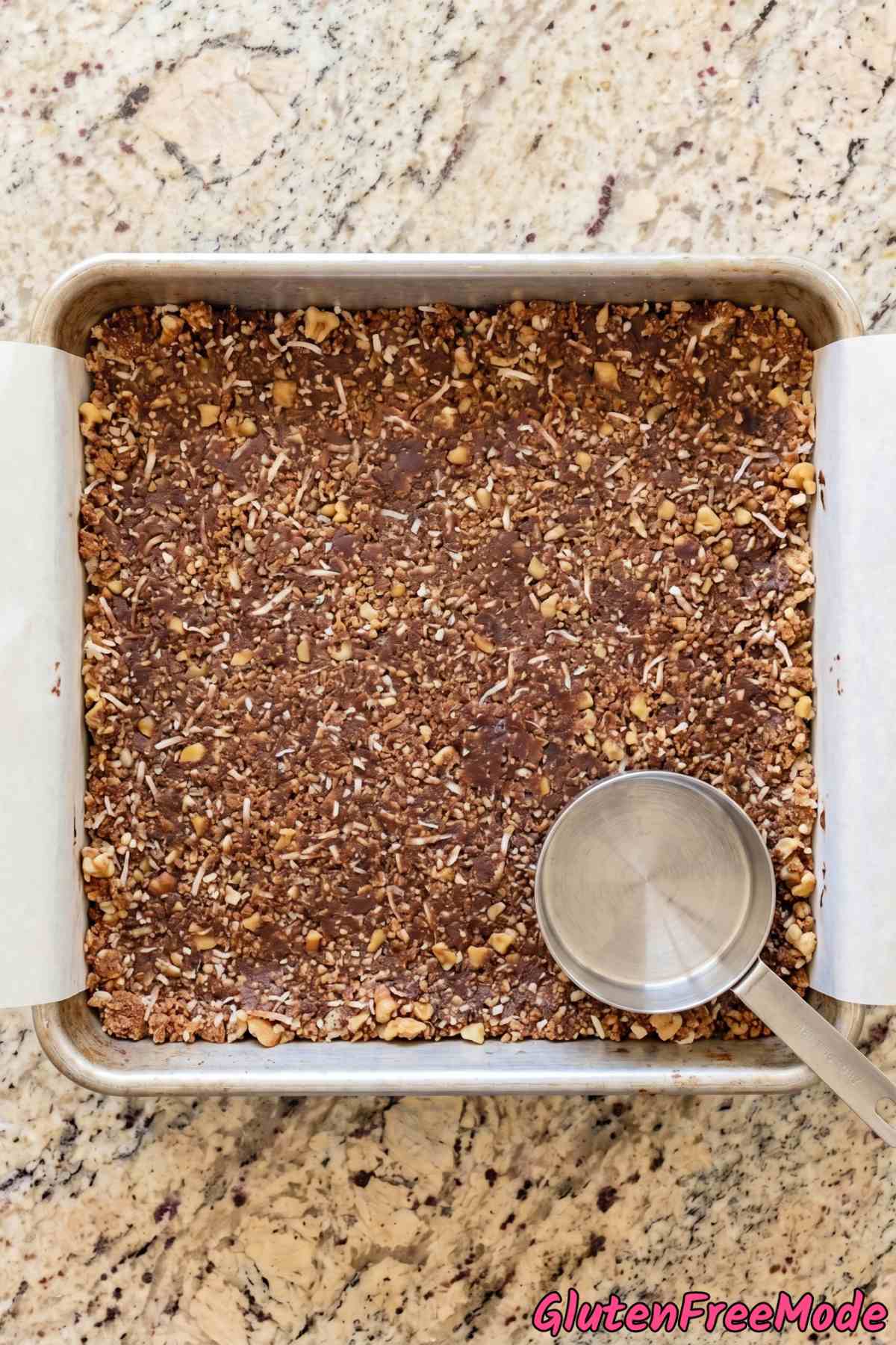 Gluten Free Nanaimo Bars Step 2