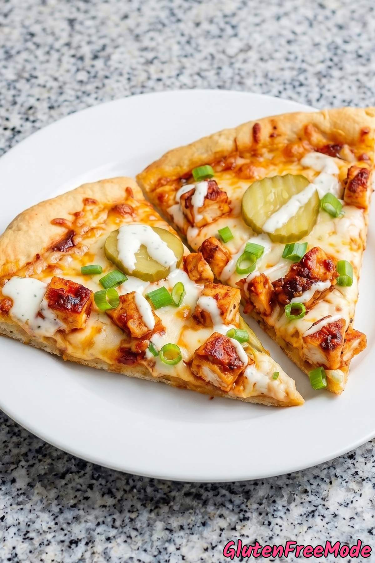 Fiery Nashville hot chicken pizza gluten free