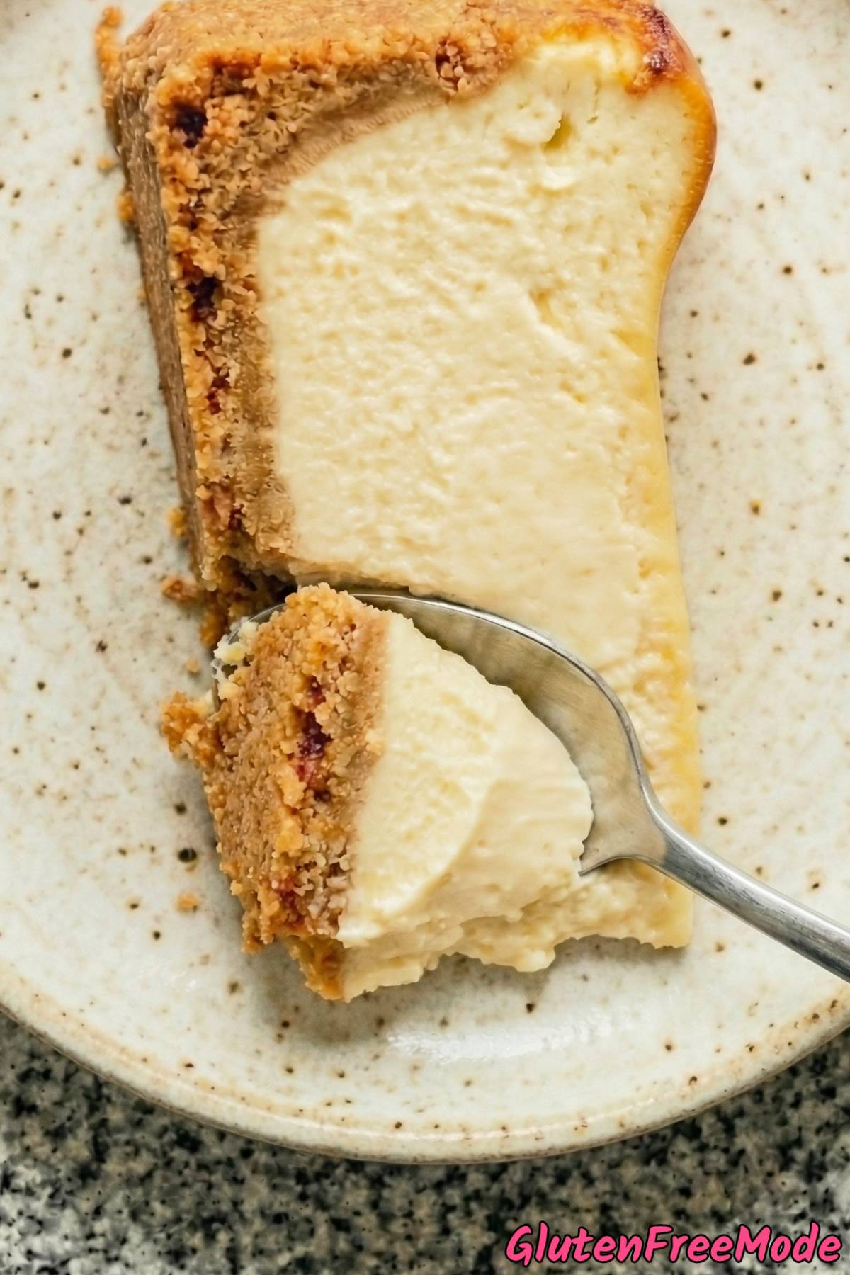 Classic gluten free New York cheesecake