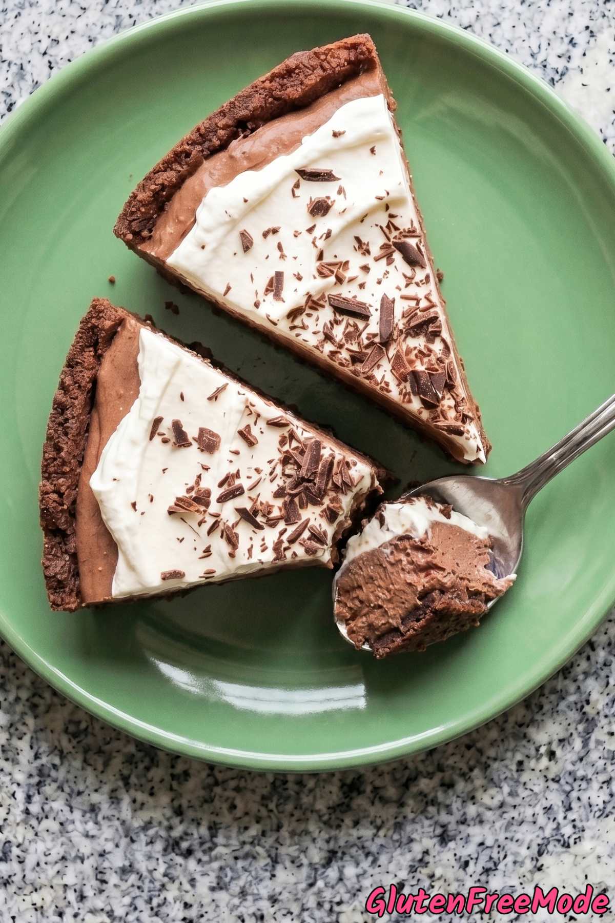 Silky gluten free no bake chocolate cake
