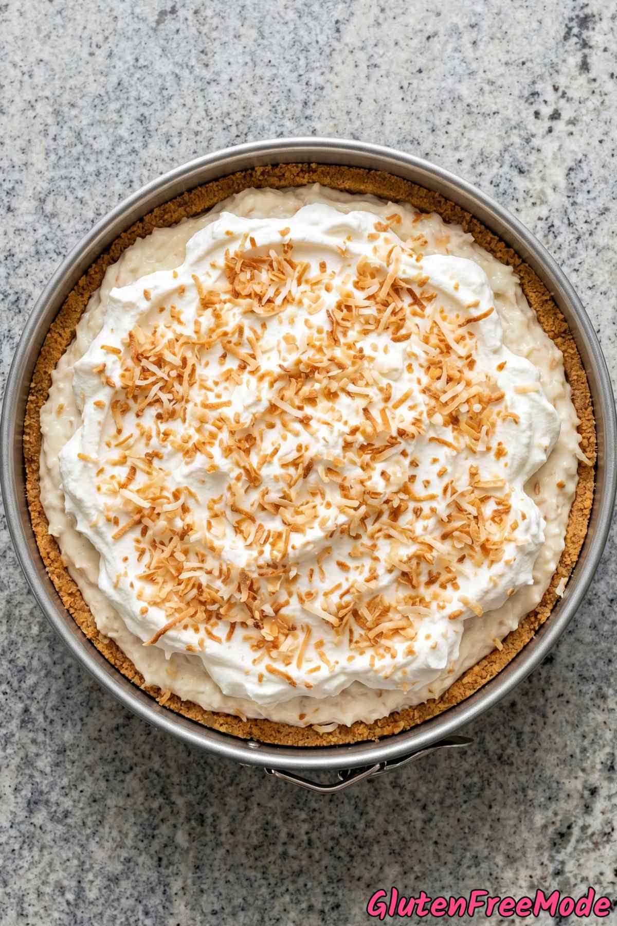 Irresistible no bake coconut cream cake