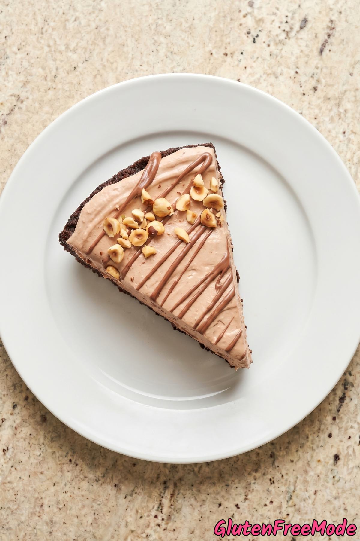 Gorgeous no bake Nutella cake gluten free