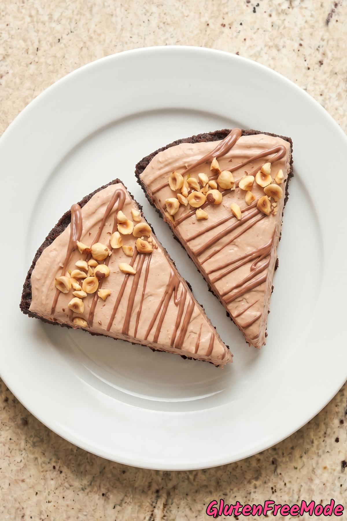 Luscious no bake Nutella cake gluten free