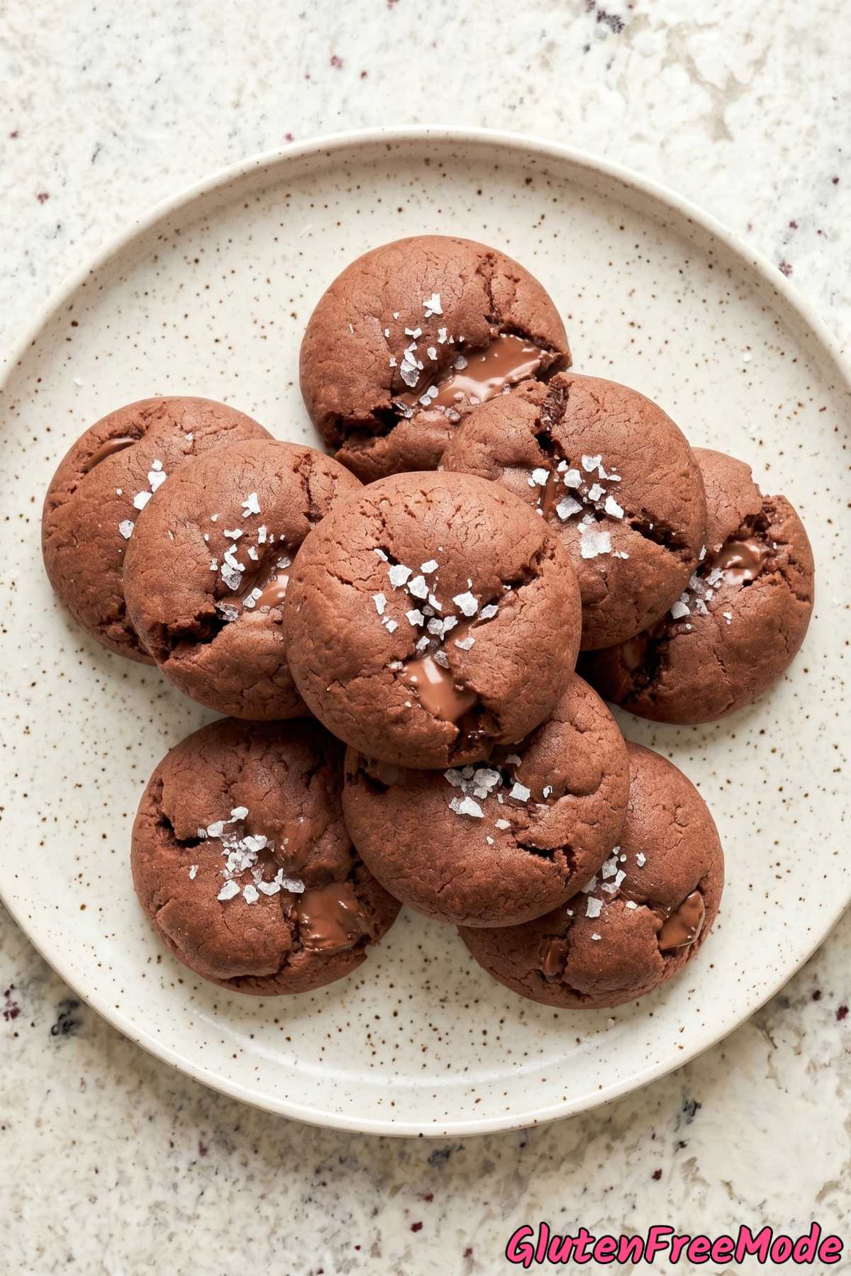 Irresistible gluten free Nutella stuffed cookie