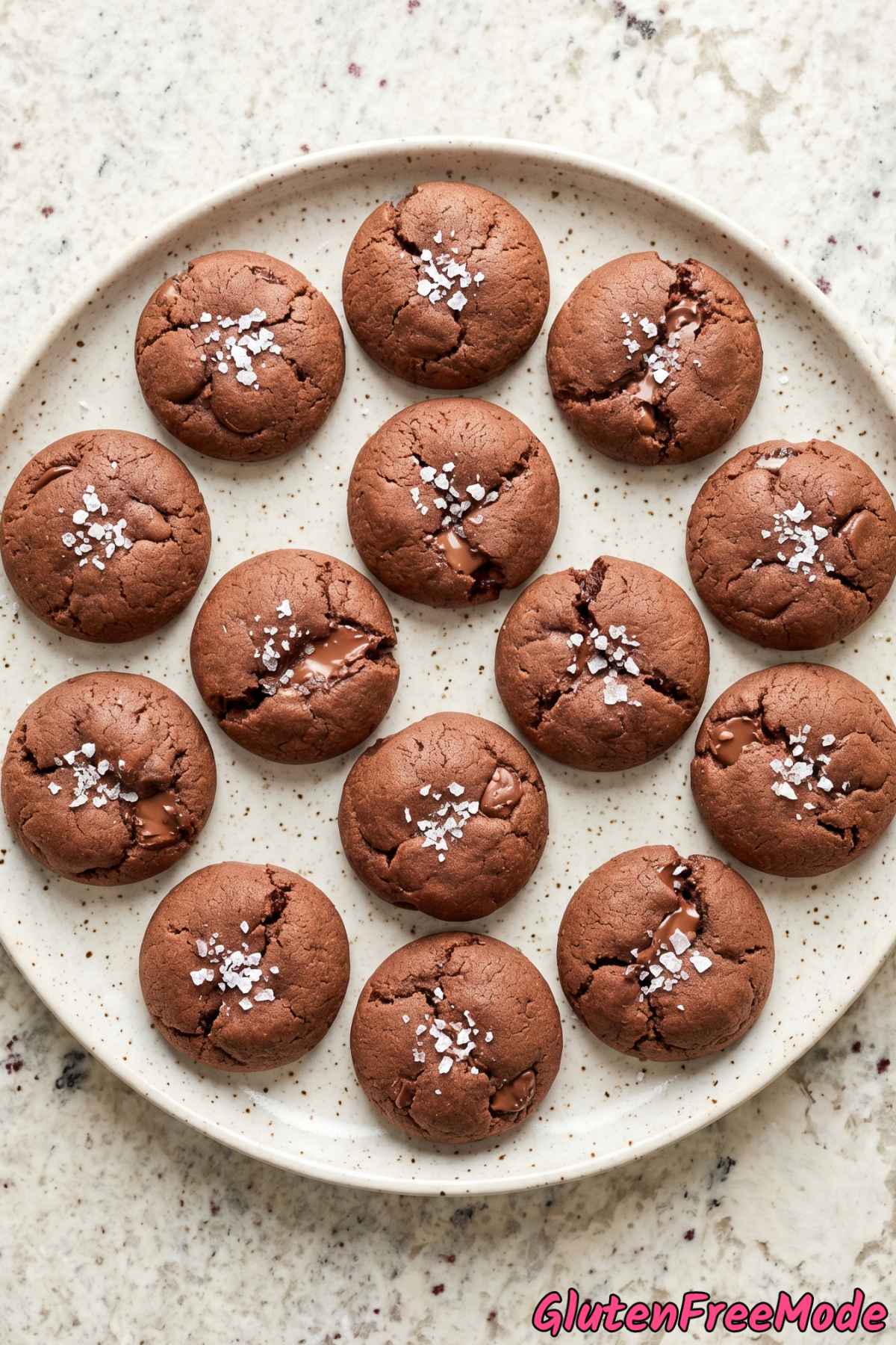 Soft gluten free Nutella stuffed cookies