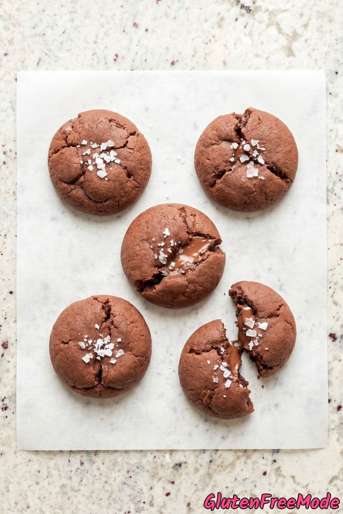 Rich gluten free Nutella stuffed cookies