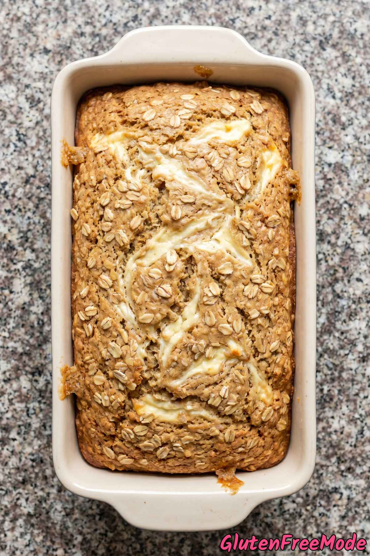 Tender gluten free oatmeal cream pie bread