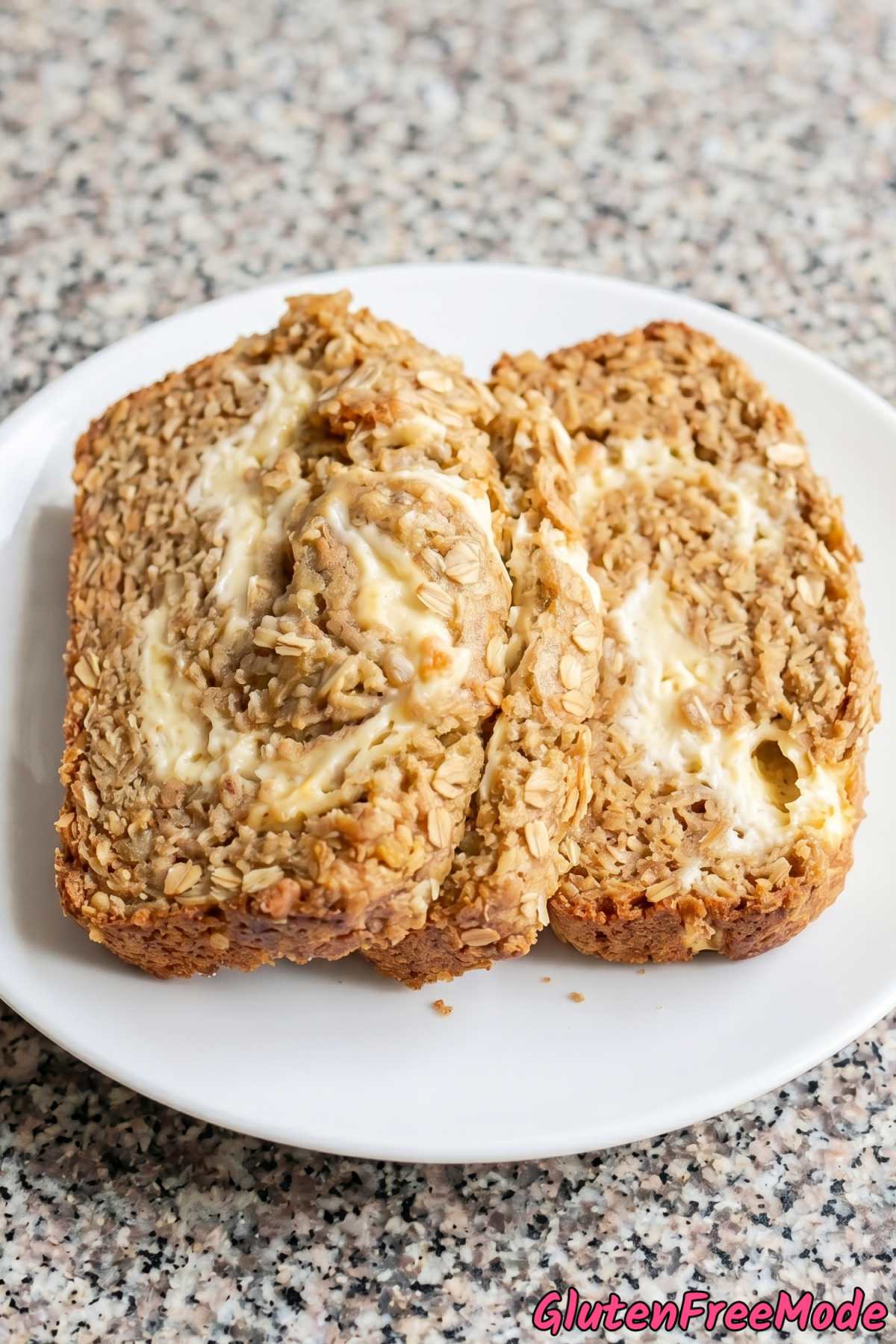 Comforting gluten free oatmeal cream pie bread