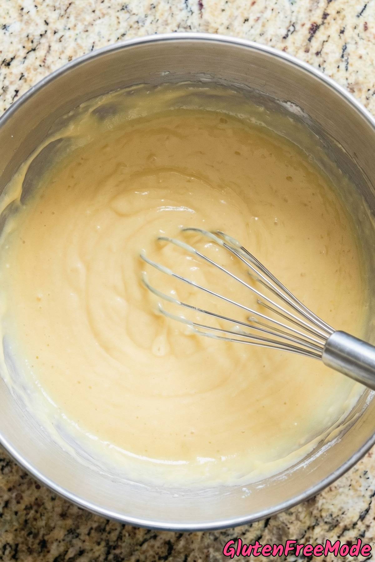 Gluten Free Ooey Gooey Butter Cake Step 3