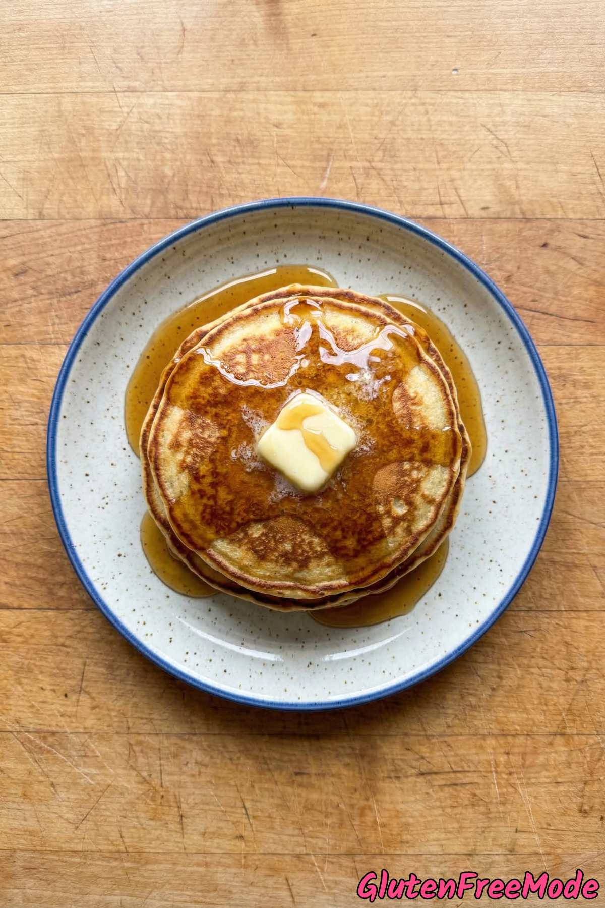 Comforting gluten free pancakes for breakfast