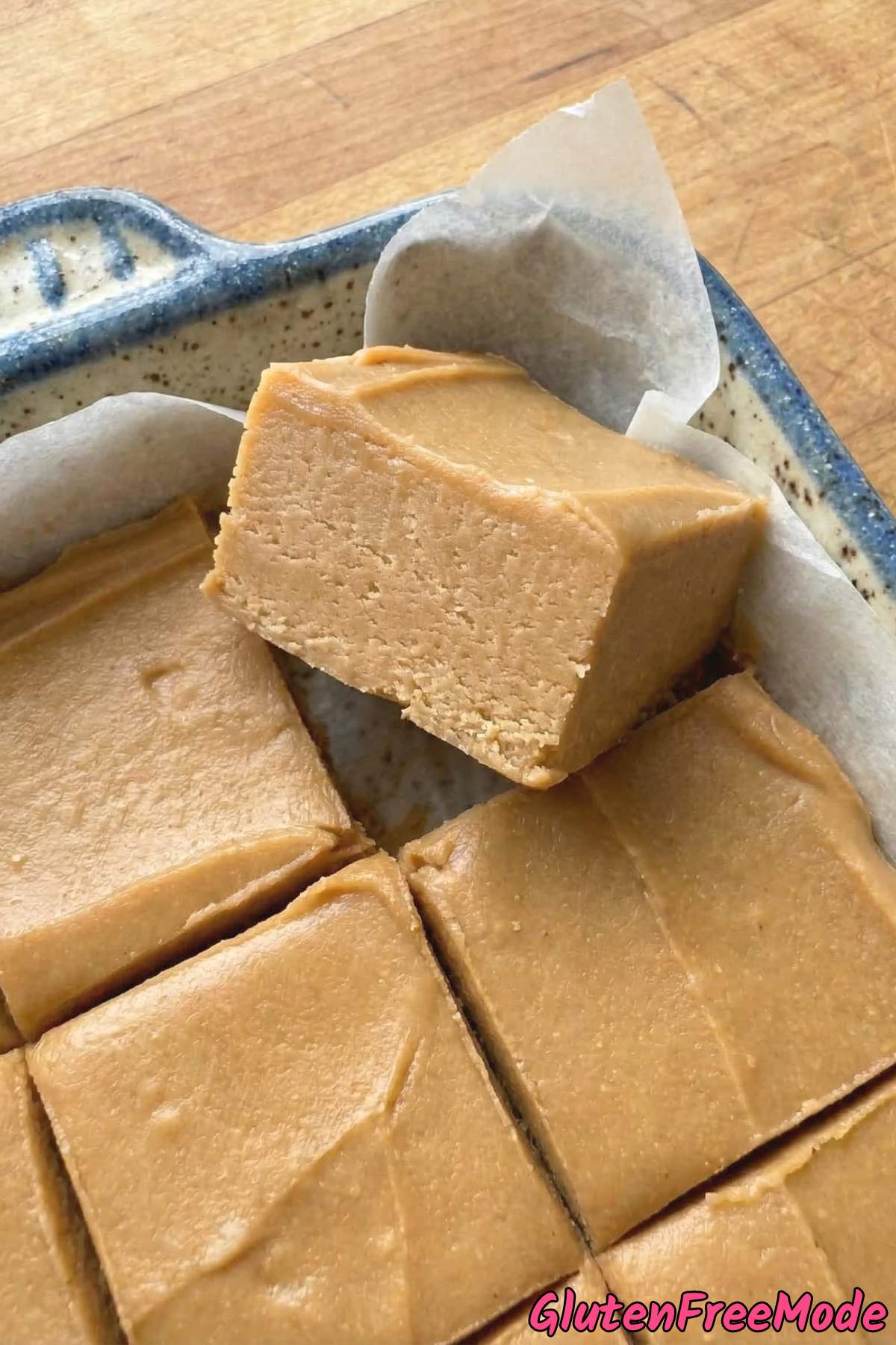 Velvety peanut butter fudge gluten free