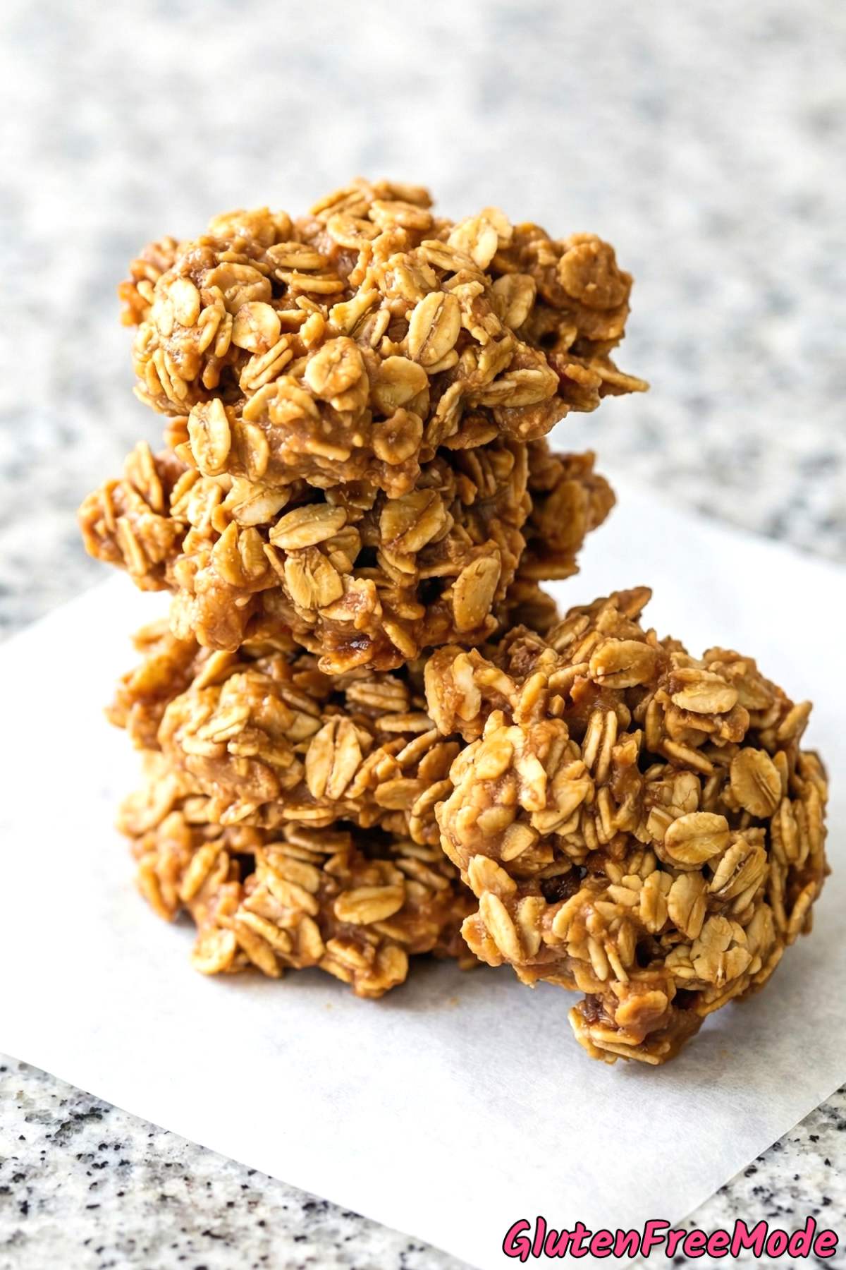 Nutty gluten free peanut butter oat clusters