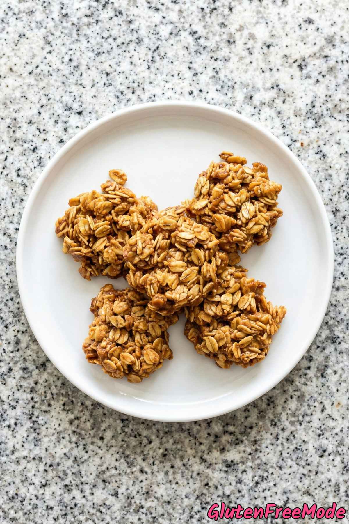 Irresistible gluten free peanut butter oat clusters