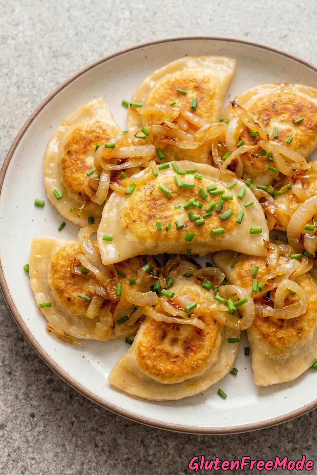 Wholesome gluten free pierogi platter