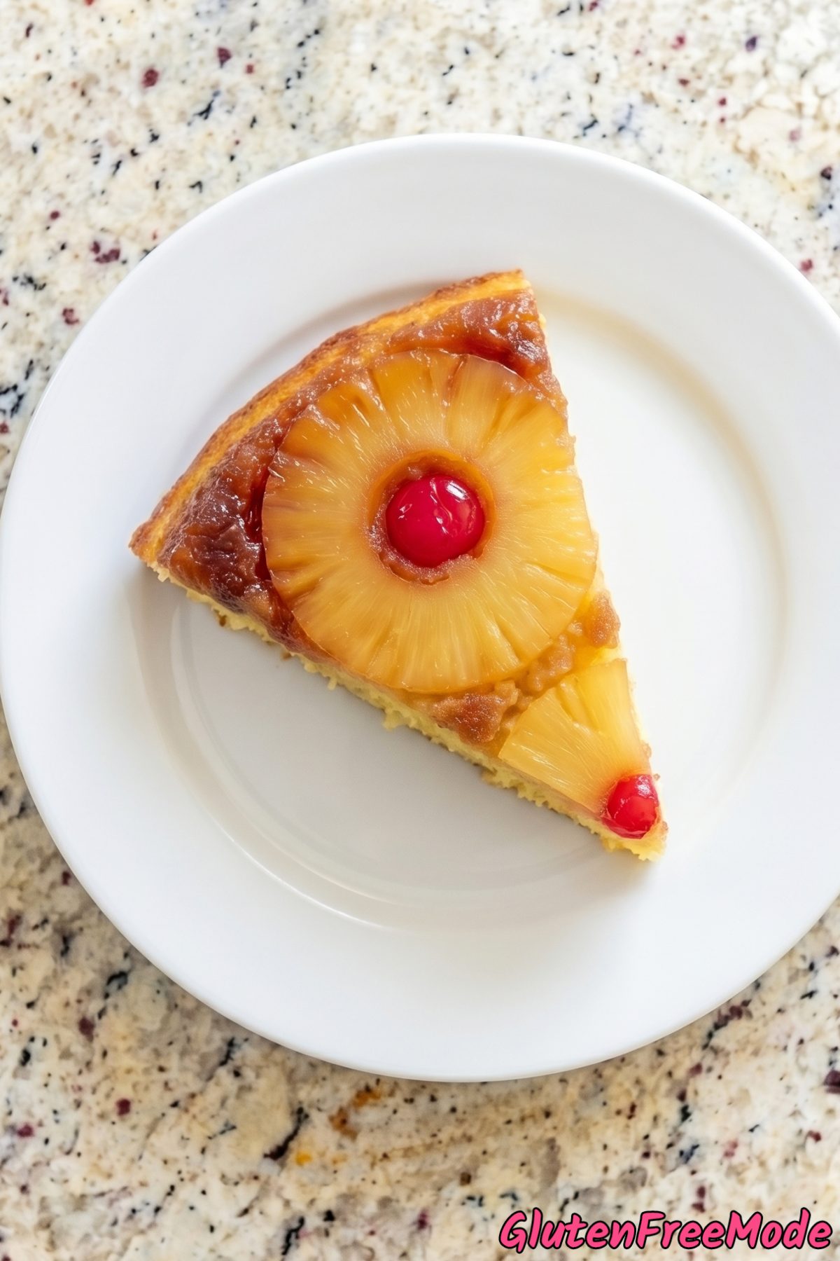 Decadent gluten free pineapple upside down cake