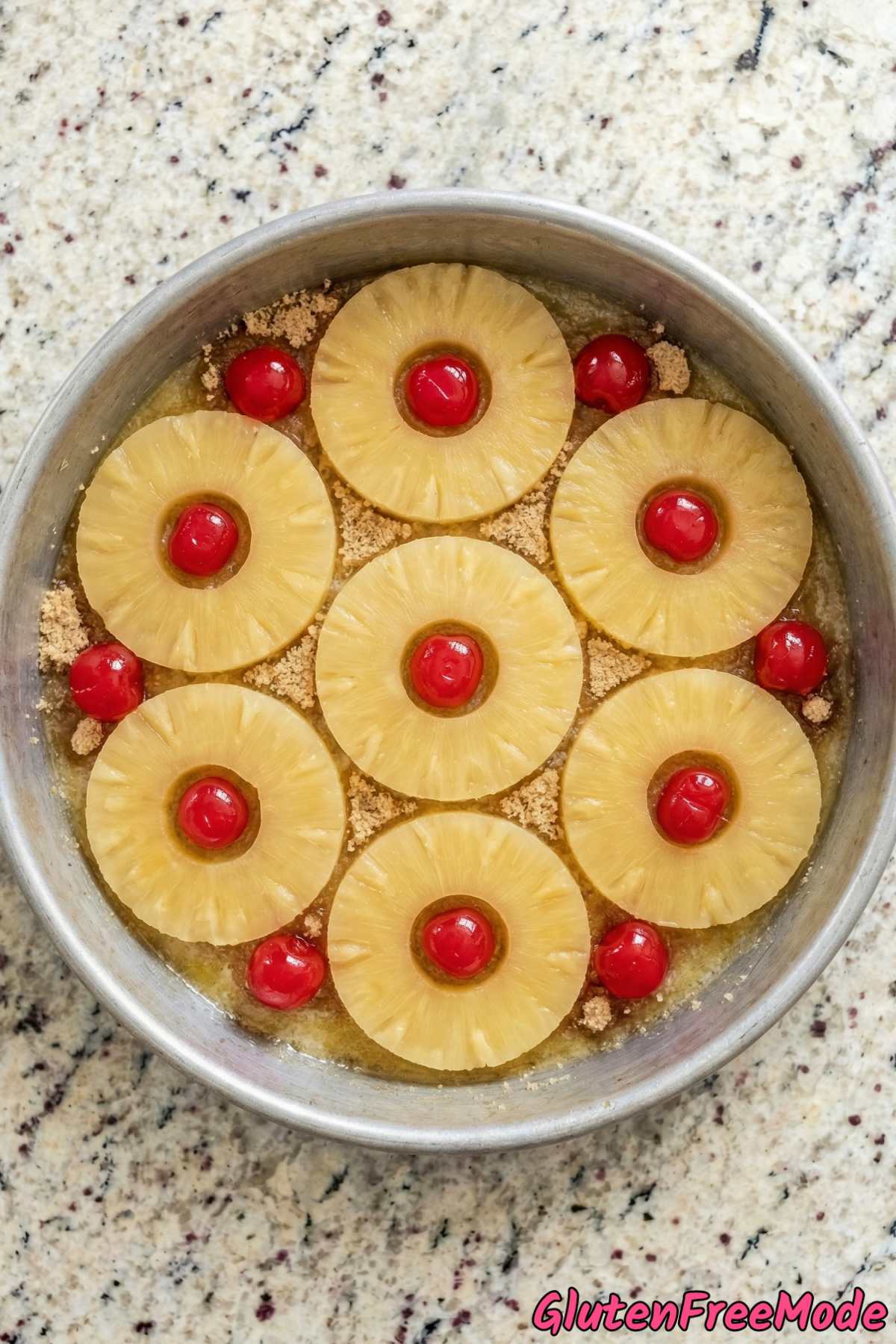 Gluten Free Pineapple Upside Down Cake Step 2