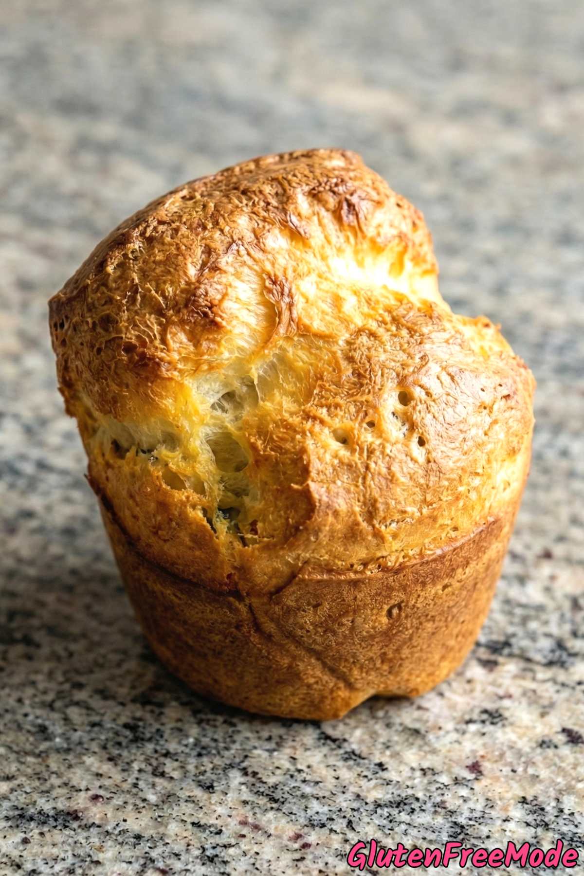 Tender gluten free popovers in a basket