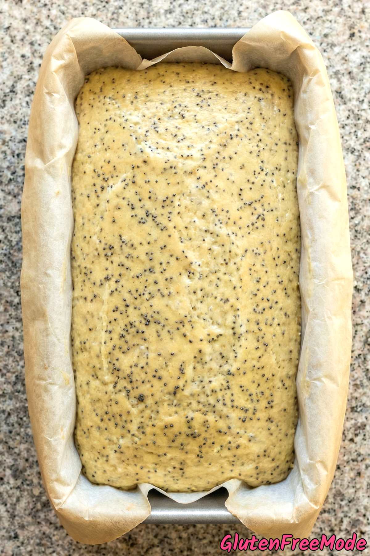 Gluten Free Poppy Seed Lemon Loaf Step 5