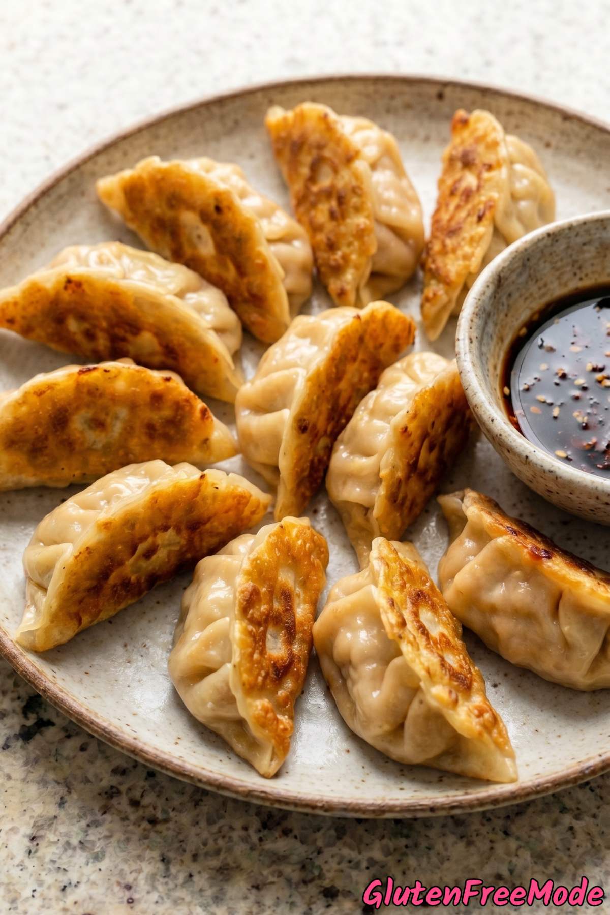 Irresistible crispy gluten free pot stickers