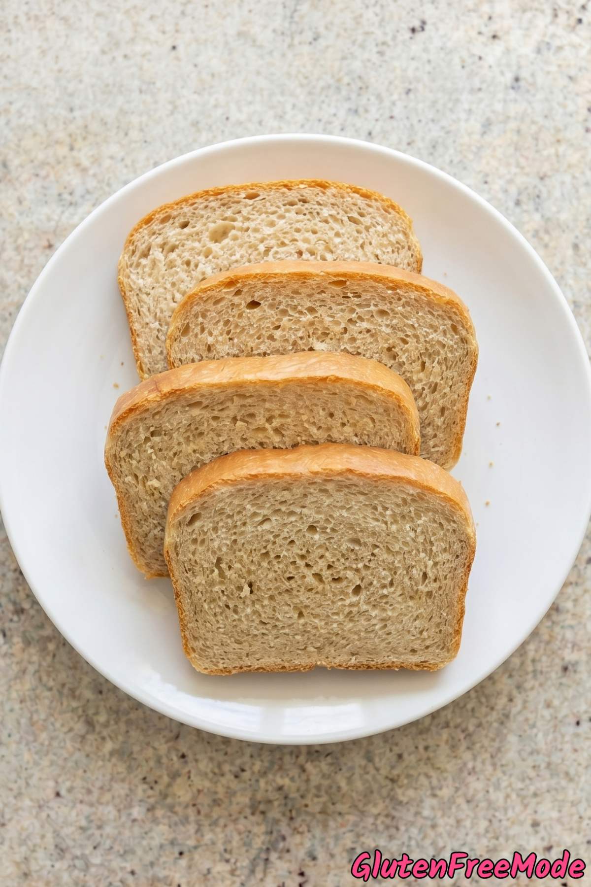 Light and airy gluten free potato bread