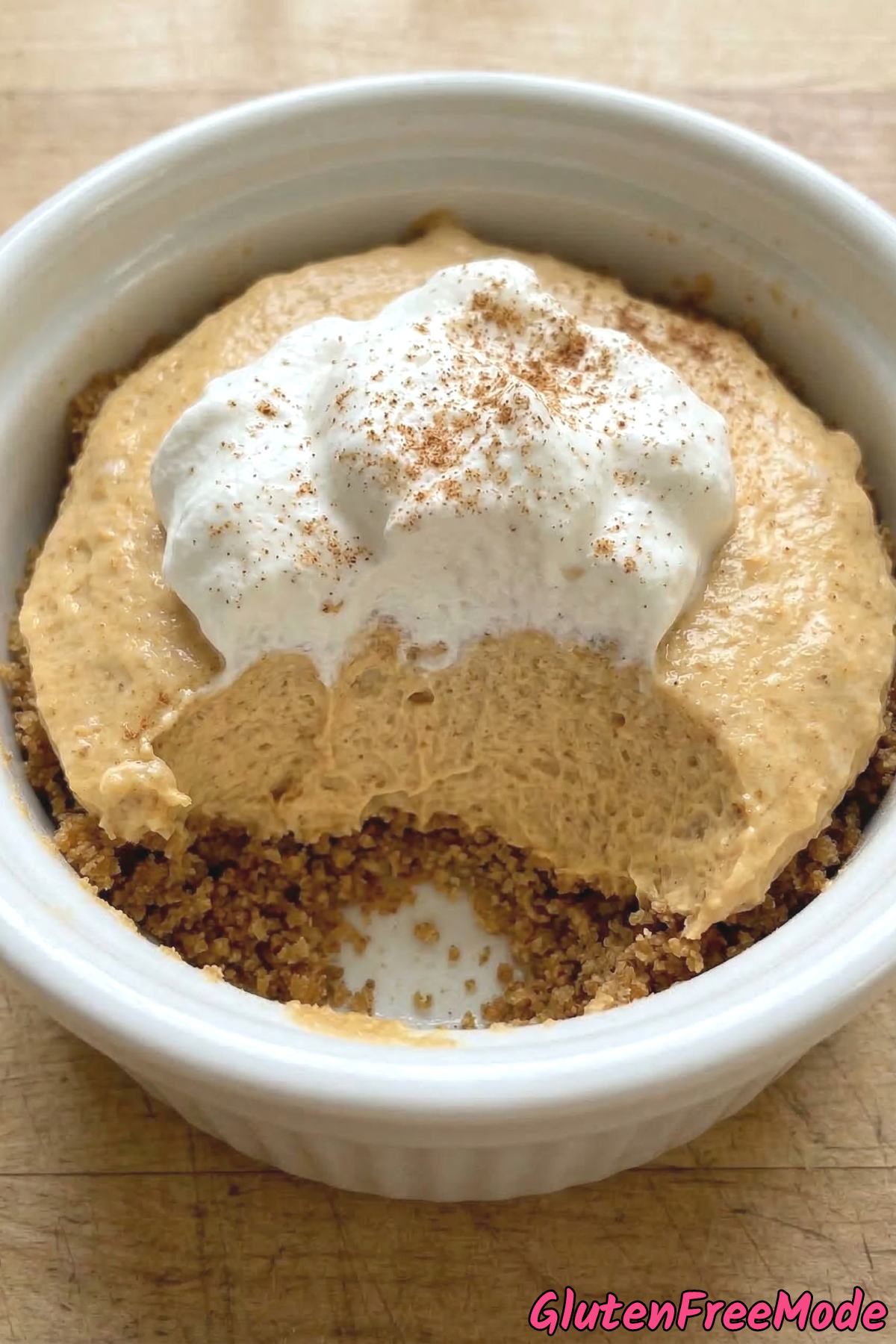 Decadent gluten free pumpkin cheesecake cups