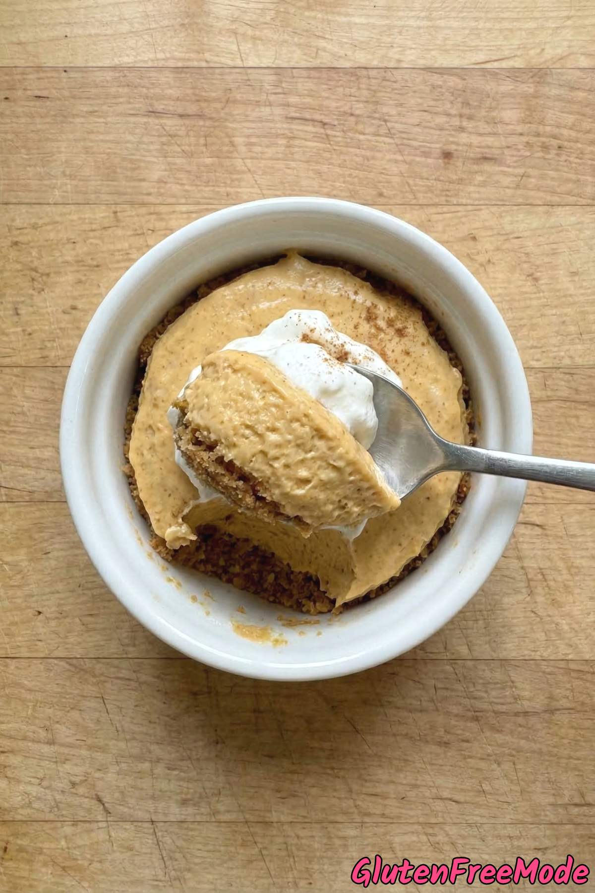 Irresistible gluten free pumpkin cheesecake cups