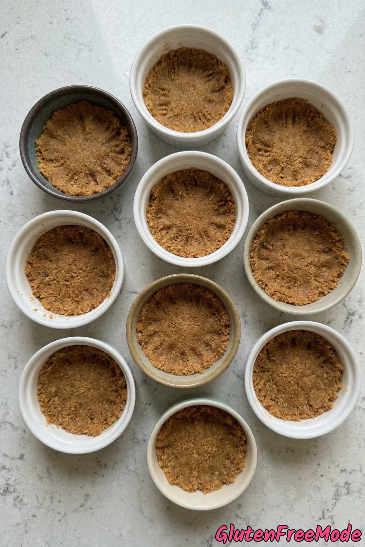 Gluten Free Pumpkin Cheesecake Cups Step 1